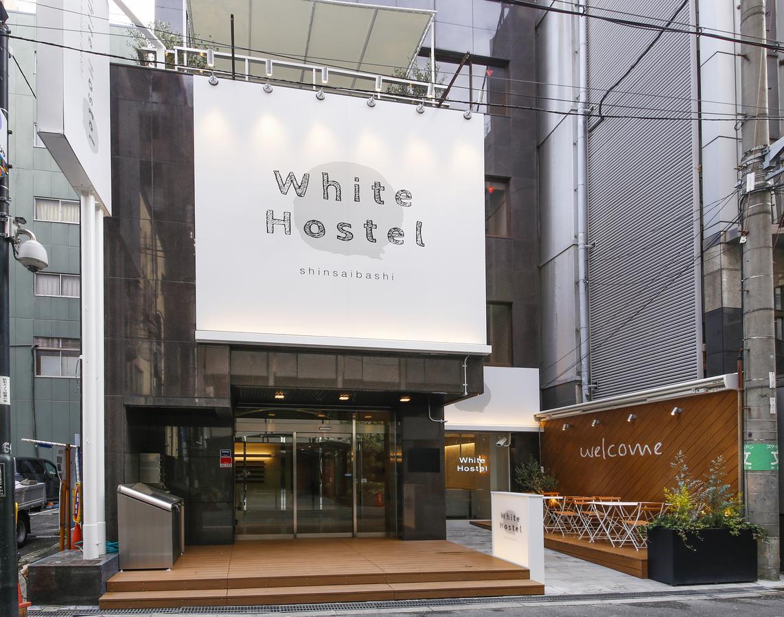 White Hostel Shinsaibashi Osaka Ngoại thất bức ảnh